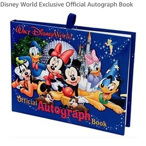 Disney Official Autograph Book
